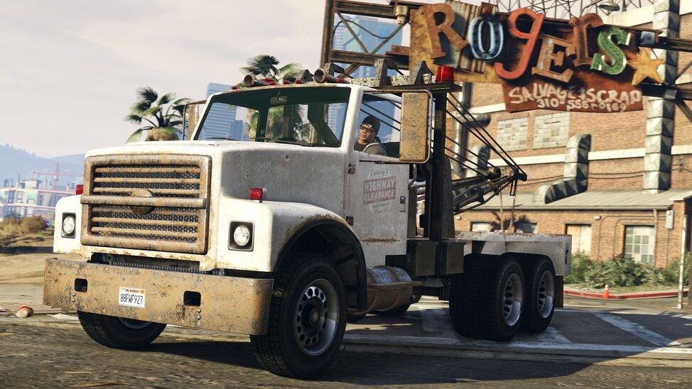 Towtruck - Grand Theft Auto V(グランドセフトオート5)GTA5